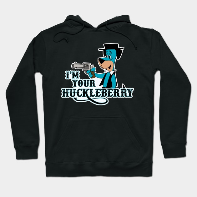 I'm your Huckleberry - Huckleberry Hound as Doc Holliday Hoodie by hauntedjack
